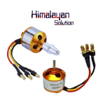 RC BRUSHLESS MOTOR 2212 1800KV WITH SOLDERED BANANA CONNECTOR